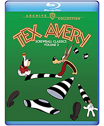 Tex Avery Screwball: Vol 3 (blu-ray)
