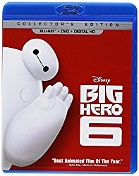 Big Hero 6  (Blu-ray + DVD + Digital HD)