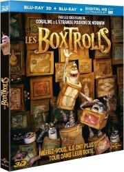 Les Boxtrolls [Blu-ray 3D & 2D + Copie digitale] [Blu-ray 3D...