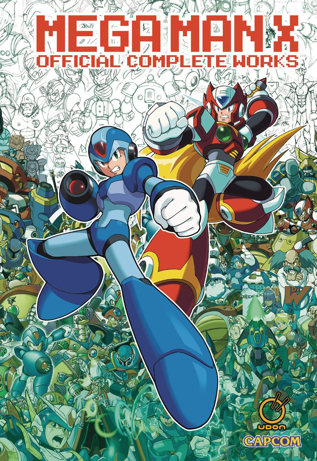 Mega Man X: Official Complete Works HC. 