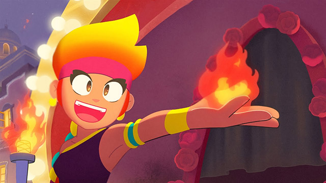 Catsuka Player Brawl Stars Animation Amber This Is Fine - trailers do brawl stars