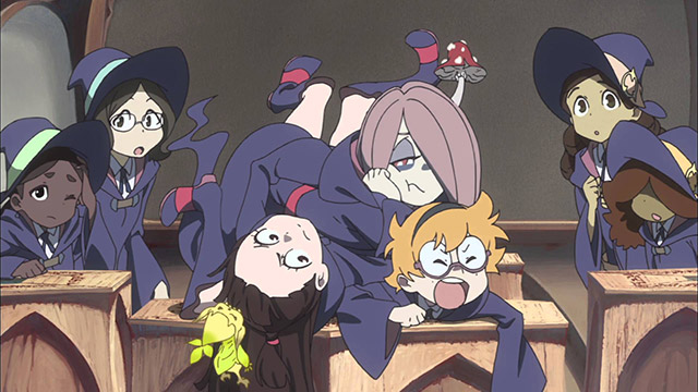 Novo trailer de Little Witch Academia destaca novas dungeons; assista